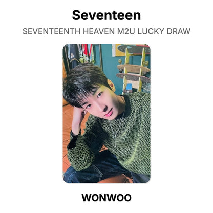 Seventeen SEVENTEENTH HEAVEN M2U LUCKY DRAW Official Photocard