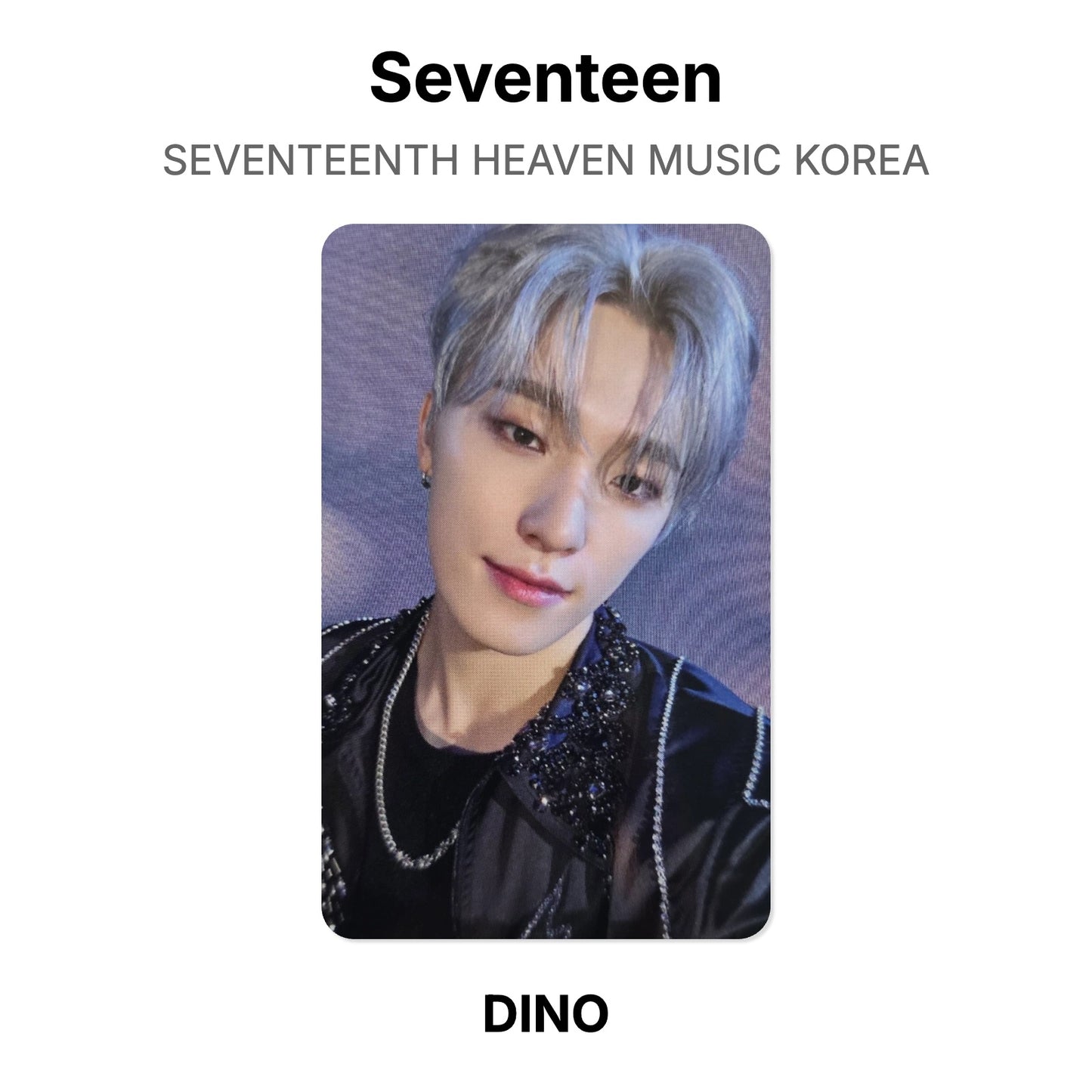 Seventeen SEVENTEENTH HEAVEN MUSIC KOREA Official Photocard