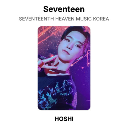 Seventeen SEVENTEENTH HEAVEN MUSIC KOREA Official Photocard