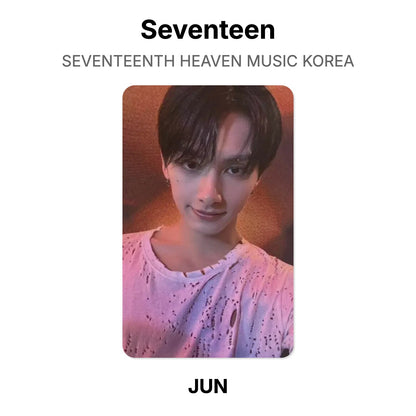 Seventeen SEVENTEENTH HEAVEN MUSIC KOREA Official Photocard