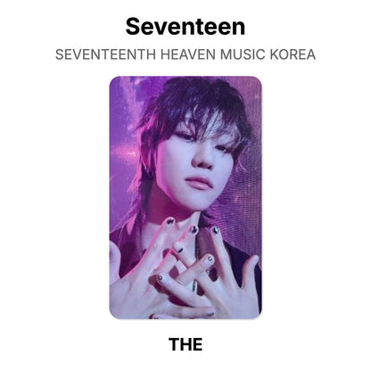 Seventeen SEVENTEENTH HEAVEN MUSIC KOREA Official Photocard