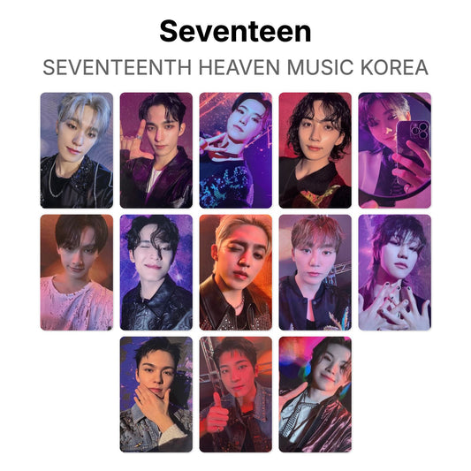 Seventeen SEVENTEENTH HEAVEN MUSIC KOREA Official Photocard
