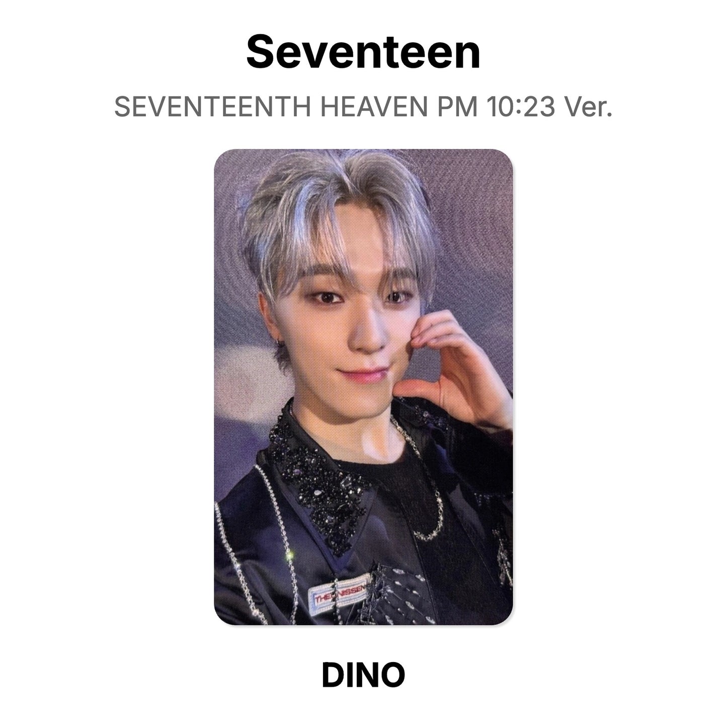 Seventeen SEVENTEENTH HEAVEN PM 10:23 Ver. photocard oficial