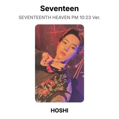 Seventeen SEVENTEENTH HEAVEN PM 10:23 Ver. photocard oficial