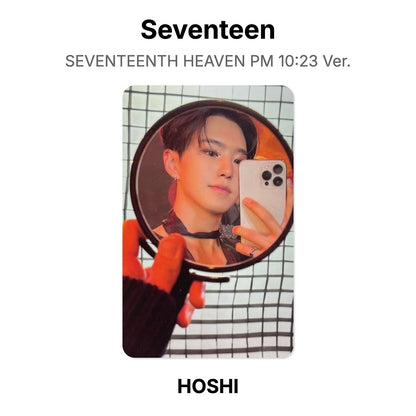 Seventeen SEVENTEENTH HEAVEN PM 10:23 Ver. photocard oficial