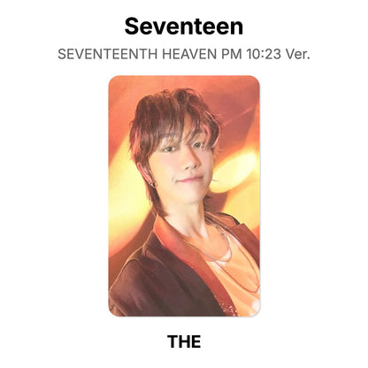 Seventeen SEVENTEENTH HEAVEN PM 10:23 Ver. photocard oficial