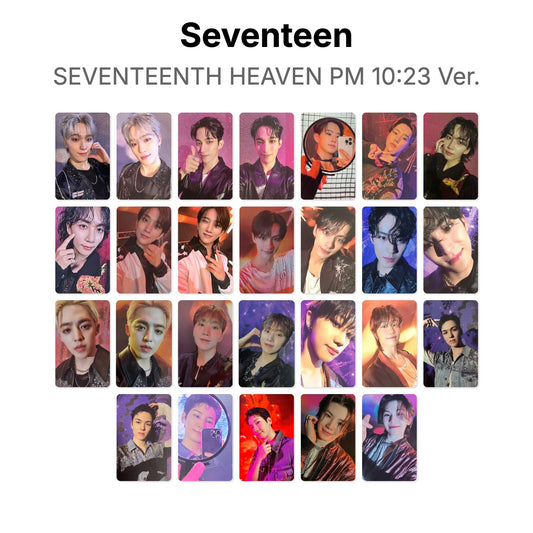 Seventeen SEVENTEENTH HEAVEN PM 10:23 Ver. photocard chính hãng