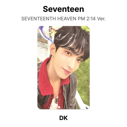 Seventeen SEVENTEENTH HEAVEN PM 2:14 Ver. photocard ufficiale