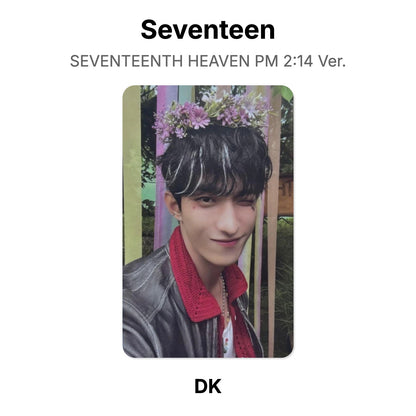 Seventeen SEVENTEENTH HEAVEN PM 2:14 Ver. photocard ufficiale