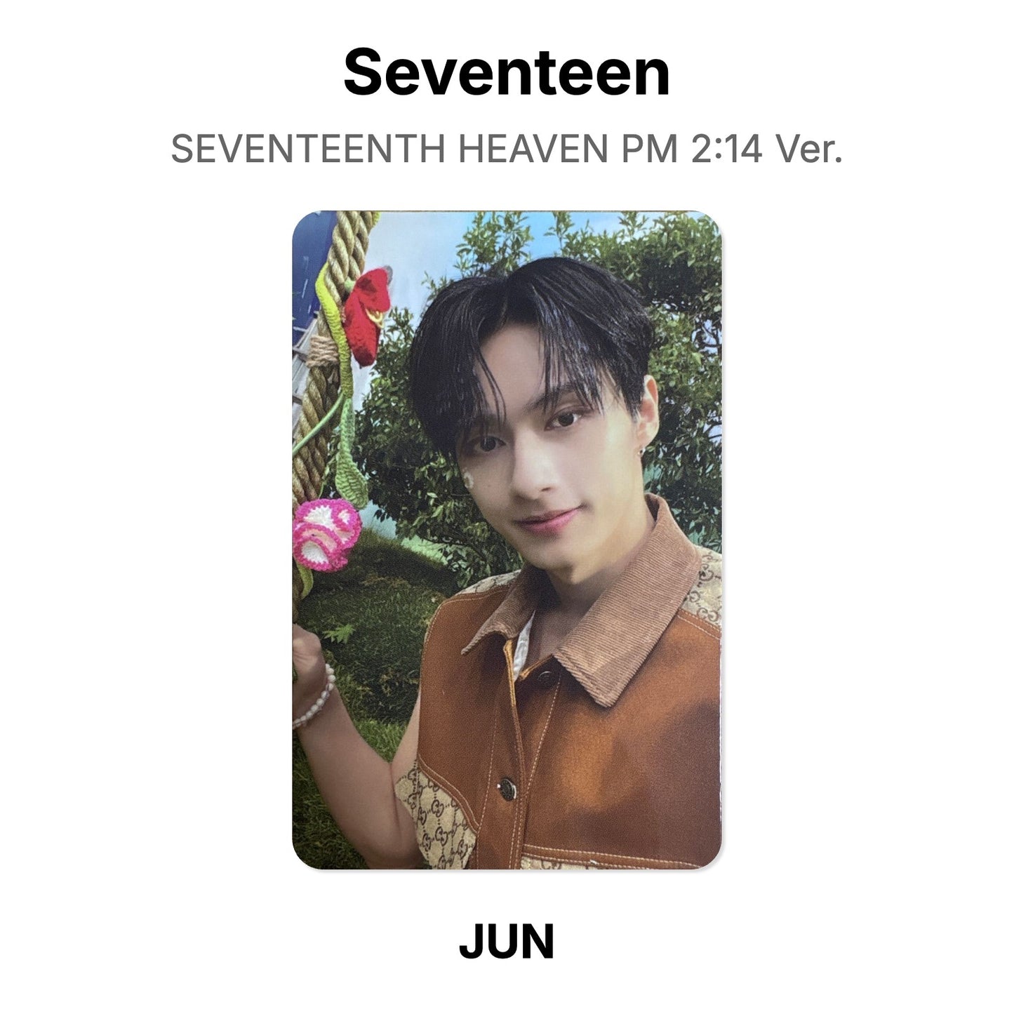 Seventeen SEVENTEENTH HEAVEN PM 2:14 Ver. photocard ufficiale