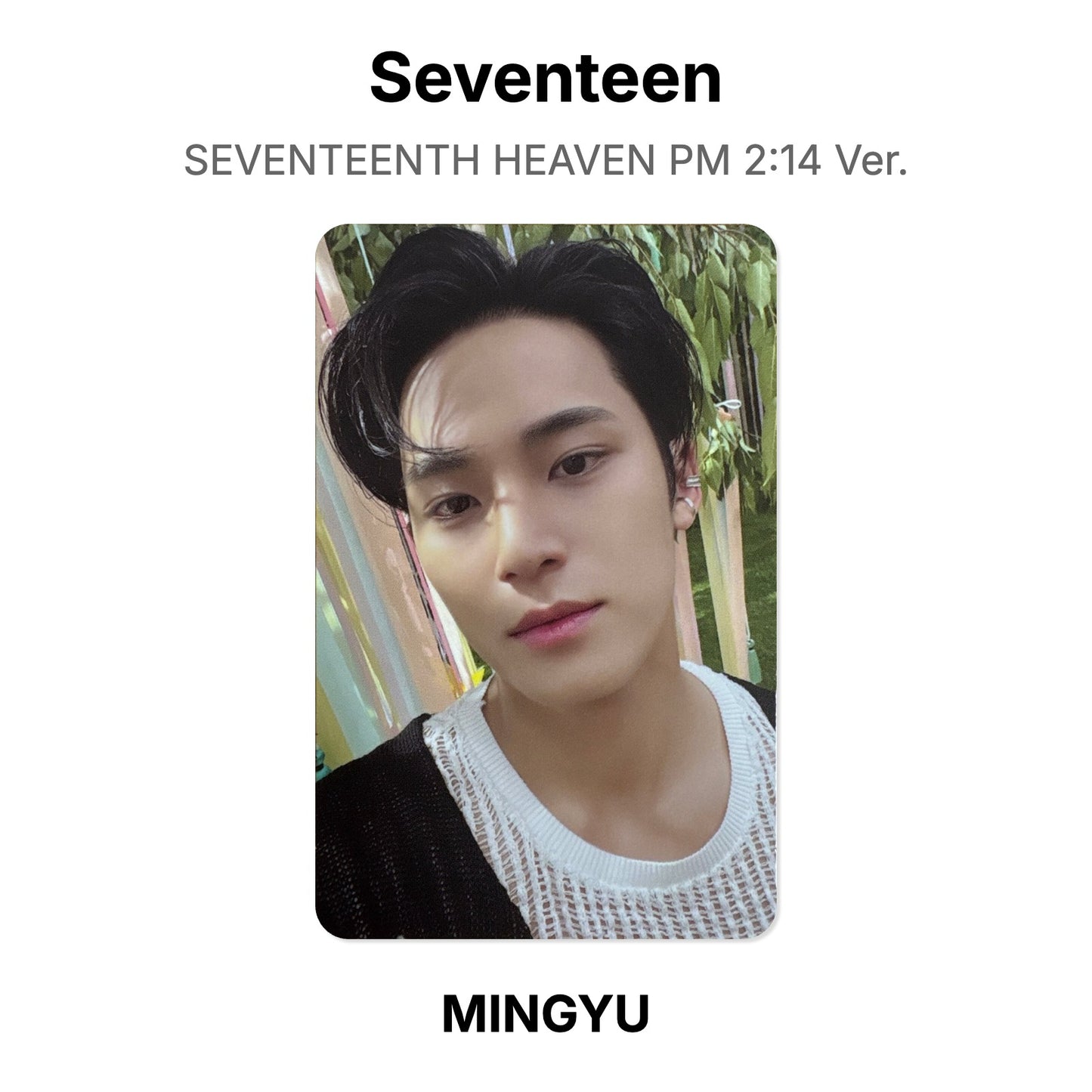 Seventeen SEVENTEENTH HEAVEN PM 2:14 Ver. photocard ufficiale