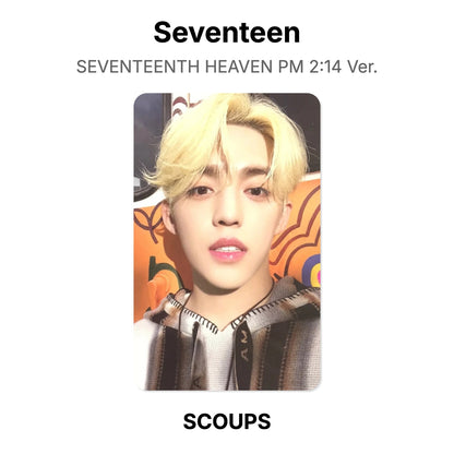 Seventeen SEVENTEENTH HEAVEN PM 2:14 Ver. photocard ufficiale