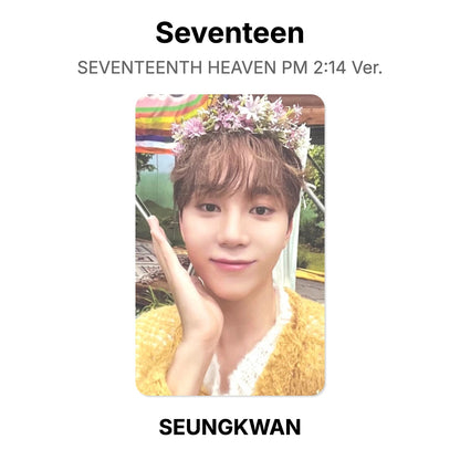 Seventeen SEVENTEENTH HEAVEN PM 2:14 Ver. photocard ufficiale