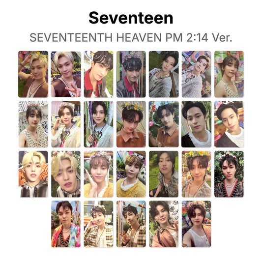 Seventeen SEVENTEENTH HEAVEN PM 2:14 Ver. photocard chính hãng
