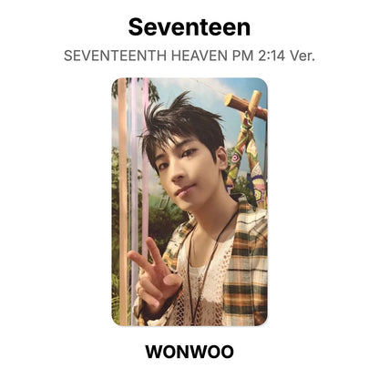 Seventeen SEVENTEENTH HEAVEN PM 2:14 Ver. photocard ufficiale