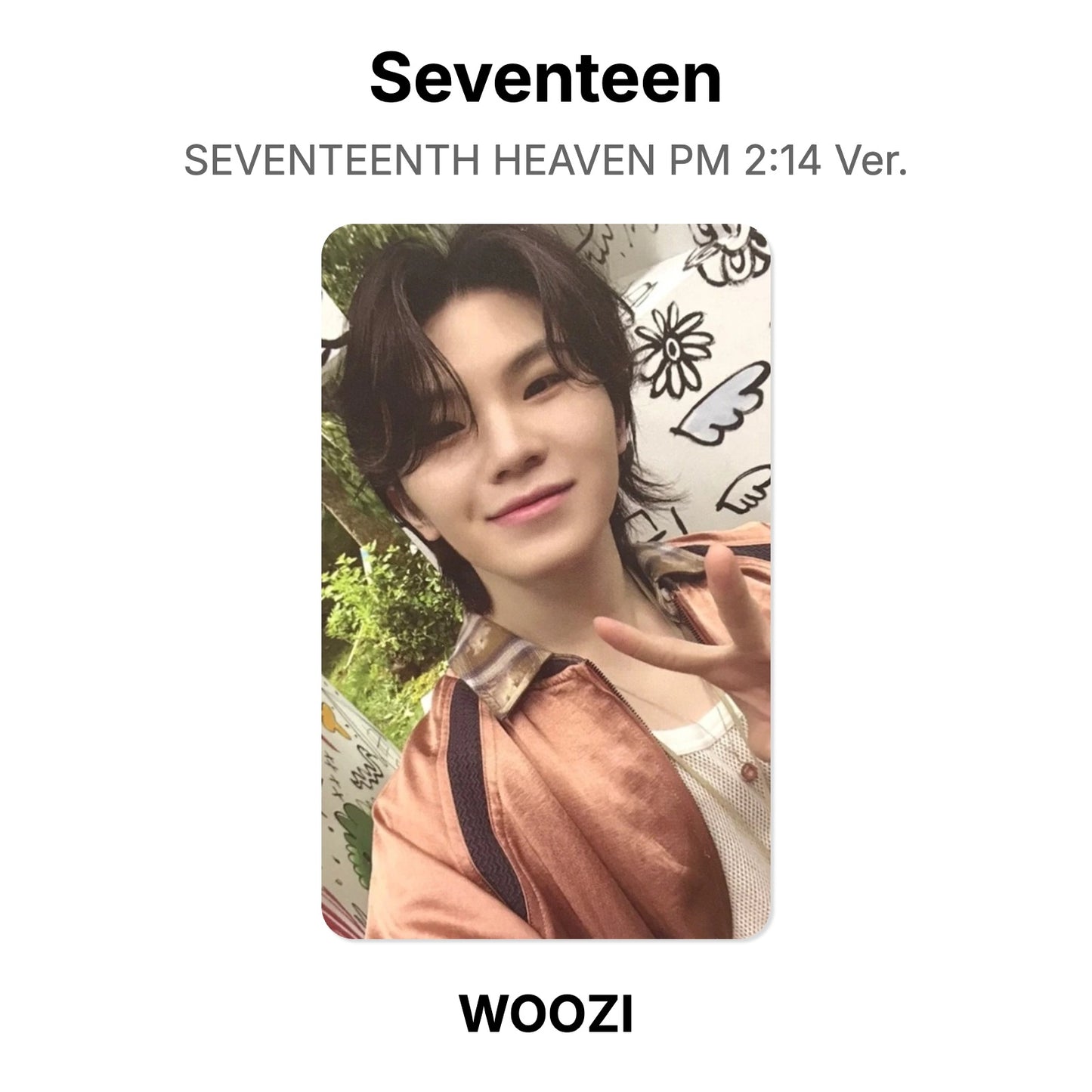 Seventeen SEVENTEENTH HEAVEN PM 2:14 Ver. photocard ufficiale