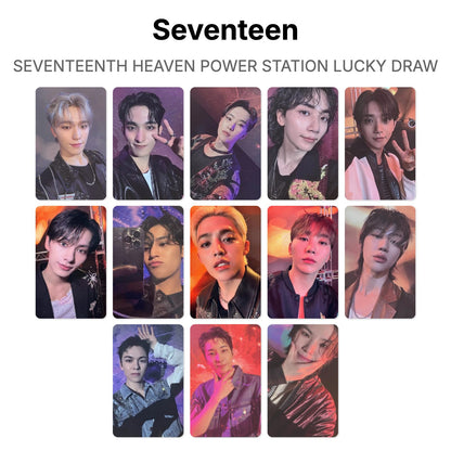 Seventeen SEVENTEENTH HEAVEN POWER STATION LUCKY DRAW Official Photocard