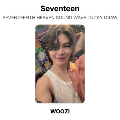Seventeen SEVENTEENTH HEAVEN SOUND WAVE LUCKY DRAW โฟโต้การ์ดของแท้