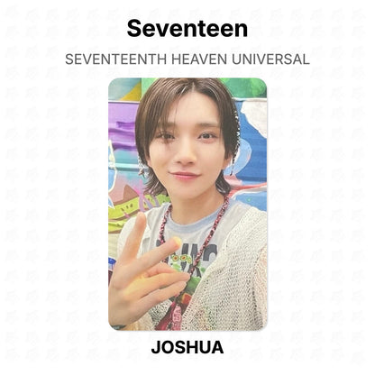 Seventeen SEVENTEENTH HEAVEN UNIVERSAL Official Photocard