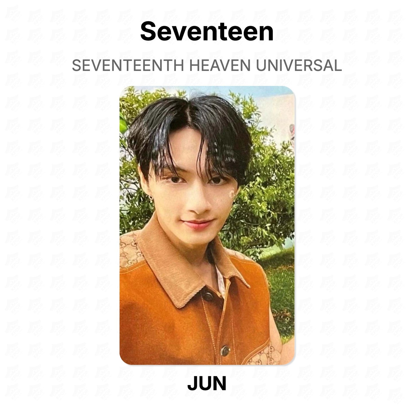 Seventeen SEVENTEENTH HEAVEN UNIVERSAL Official Photocard