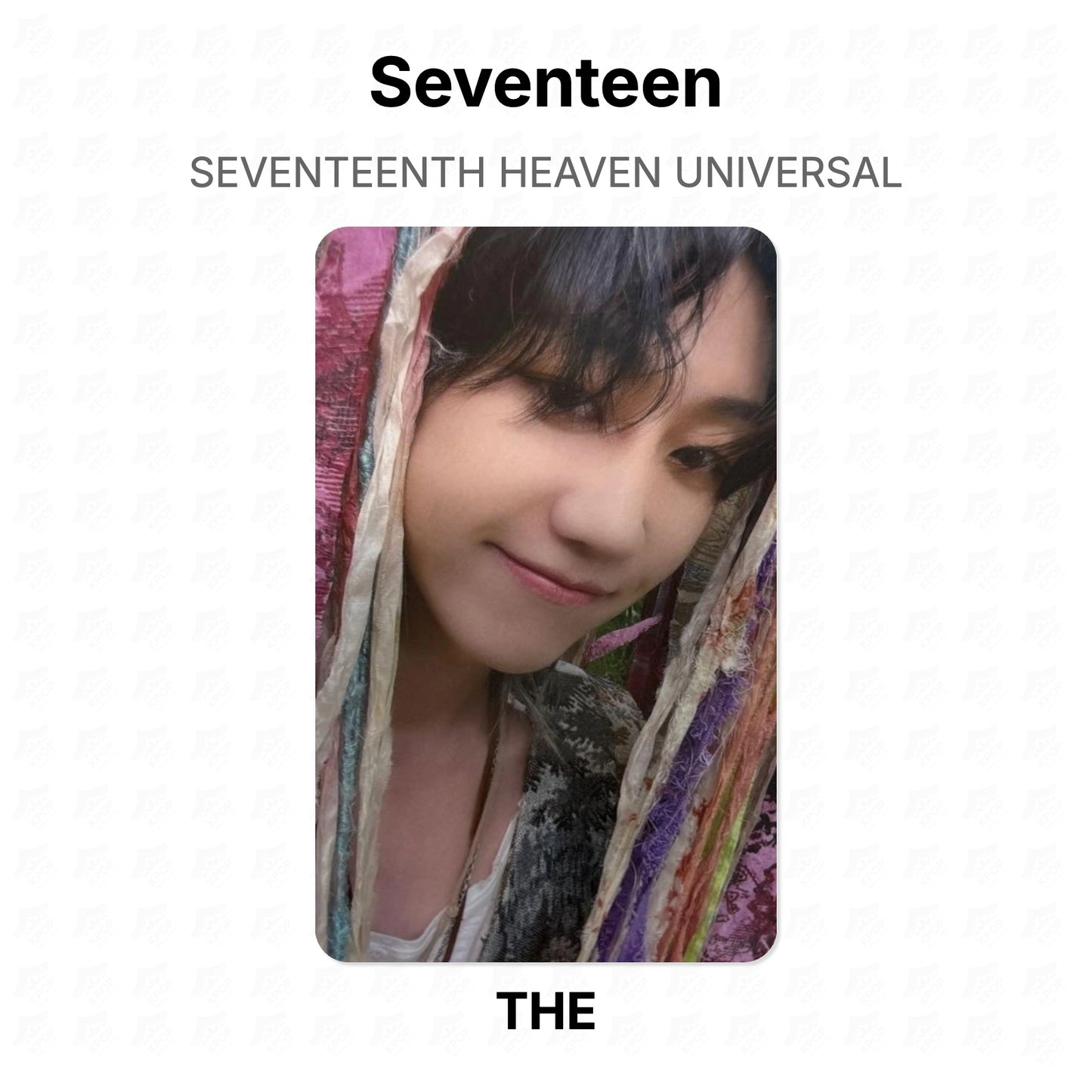 Seventeen SEVENTEENTH HEAVEN UNIVERSAL Official Photocard