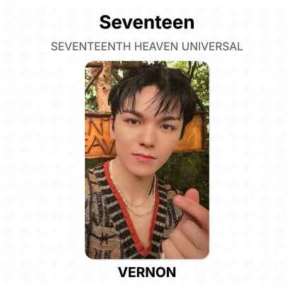 Seventeen SEVENTEENTH HEAVEN UNIVERSAL Official Photocard