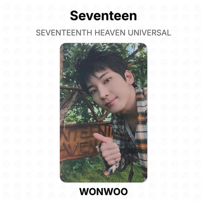 Seventeen SEVENTEENTH HEAVEN UNIVERSAL Official Photocard