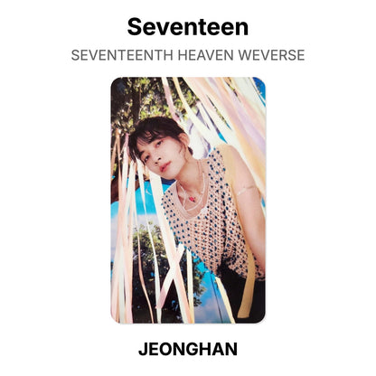 Seventeen SEVENTEENTH HEAVEN WEVERSE photocard oficial