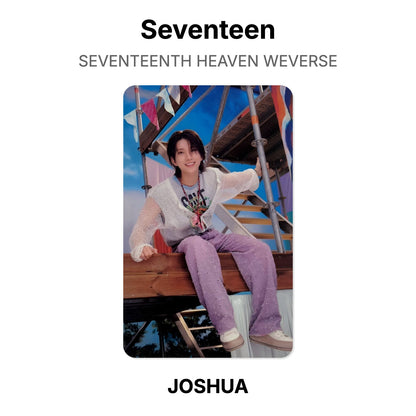 Seventeen SEVENTEENTH HEAVEN WEVERSE photocard oficial