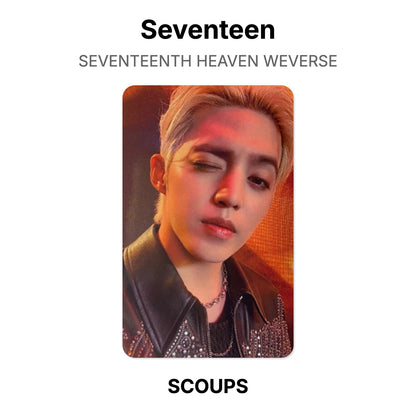 Seventeen SEVENTEENTH HEAVEN WEVERSE photocard oficial