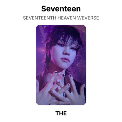 Seventeen SEVENTEENTH HEAVEN WEVERSE photocard oficial