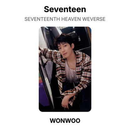 Seventeen SEVENTEENTH HEAVEN WEVERSE photocard oficial