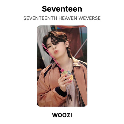 Seventeen SEVENTEENTH HEAVEN WEVERSE photocard oficial