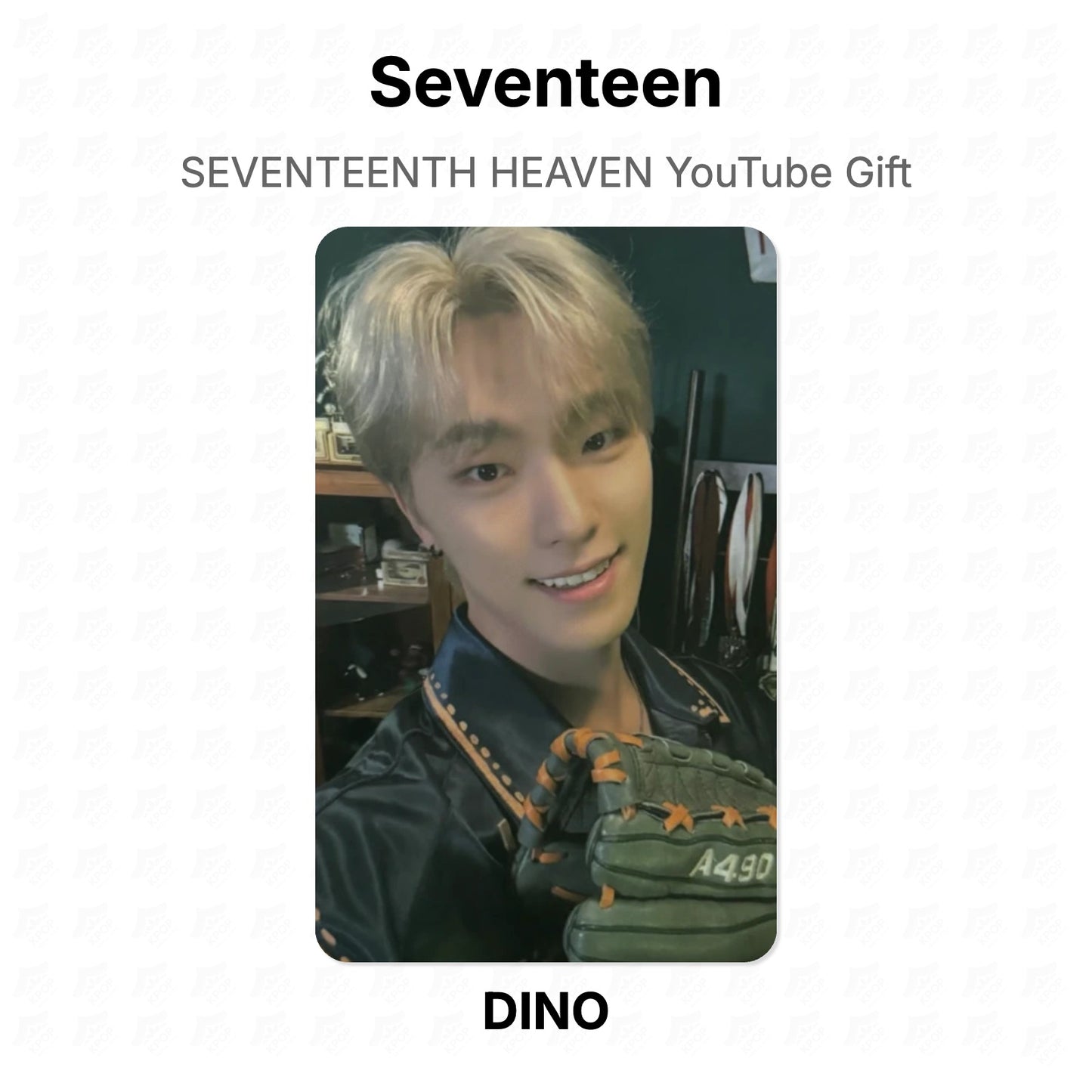 Seventeen SEVENTEENTH HEAVEN YouTube Gift Official Photocard