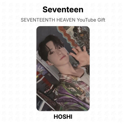Seventeen SEVENTEENTH HEAVEN YouTube Gift Official Photocard