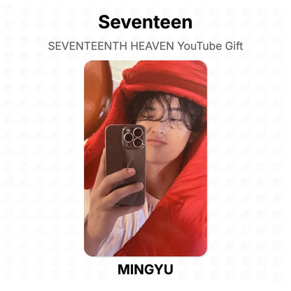 Seventeen SEVENTEENTH HEAVEN YouTube Gift Official Photocard