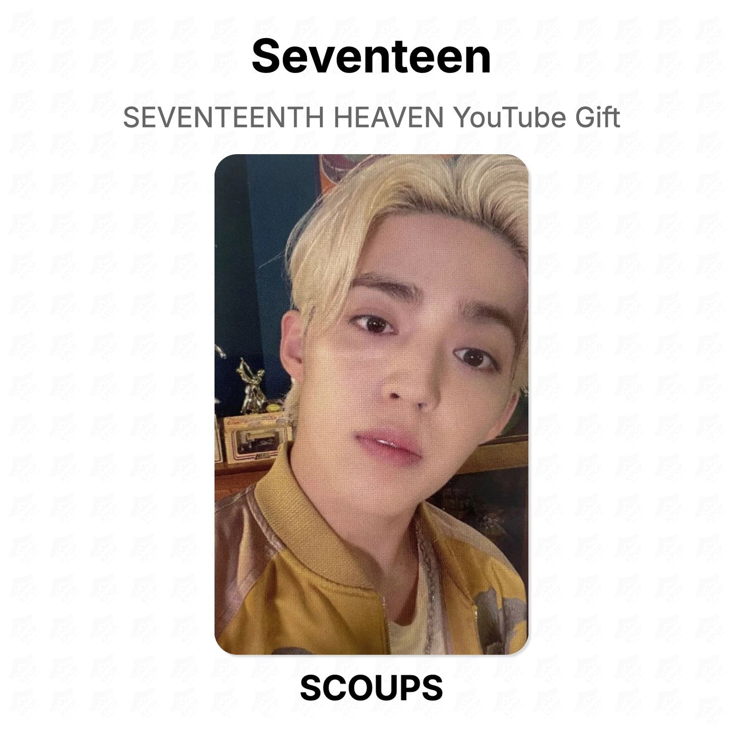 Seventeen SEVENTEENTH HEAVEN YouTube Gift Official Photocard