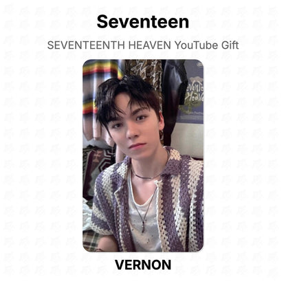 Seventeen SEVENTEENTH HEAVEN YouTube Gift Official Photocard