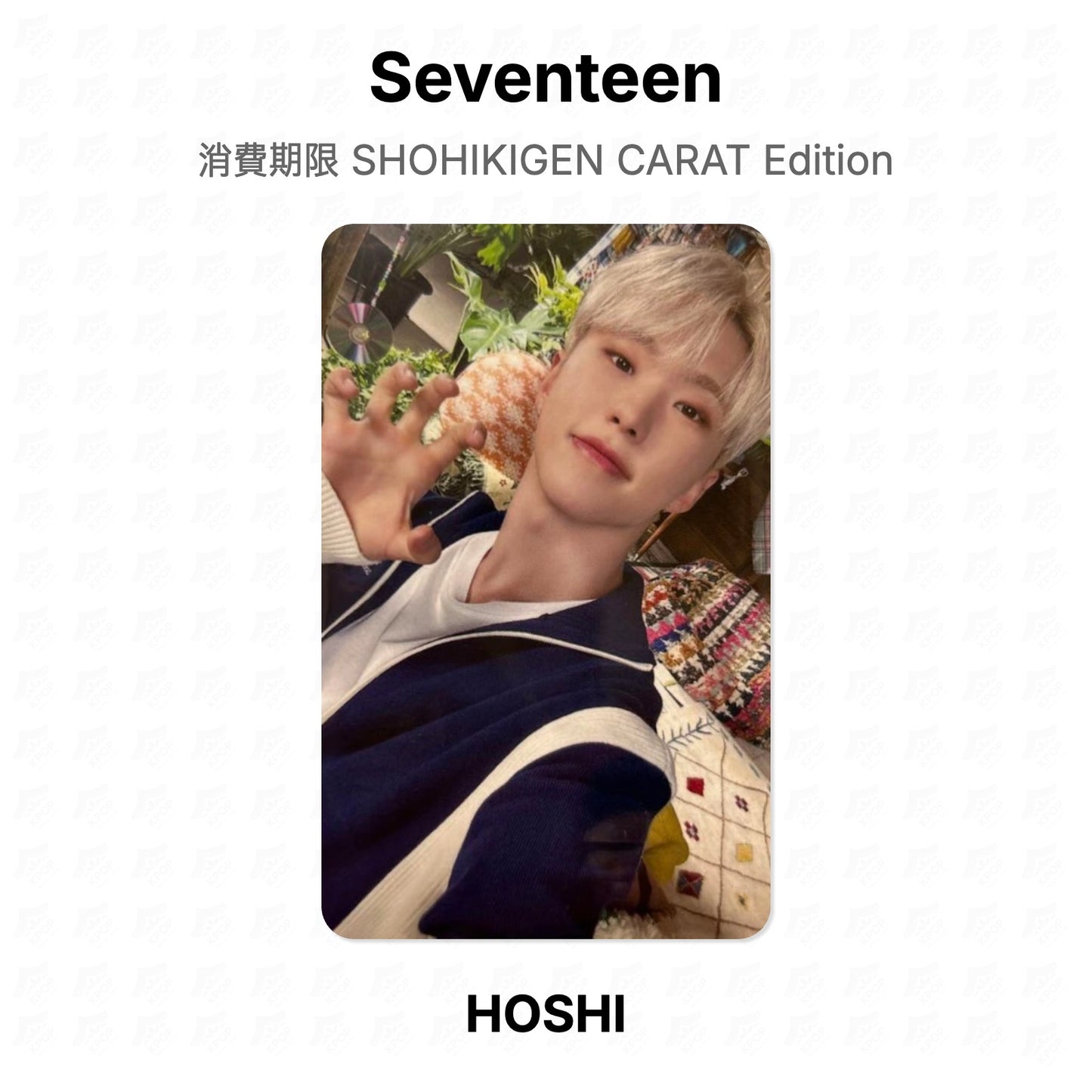 Seventeen 消費期限 SHOHIKIGEN CARAT Edition Official Photocard