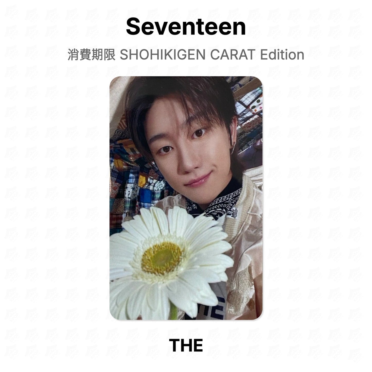 Seventeen 消費期限 SHOHIKIGEN CARAT Edition Official Photocard