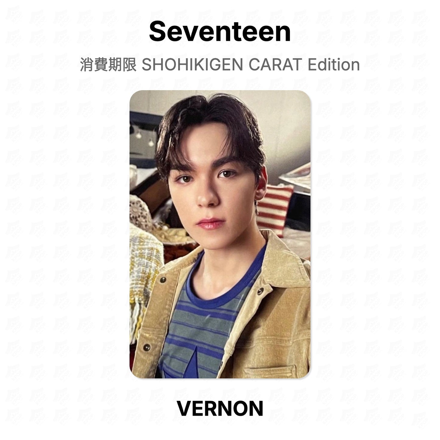 Seventeen 消費期限 SHOHIKIGEN CARAT Edition Official Photocard