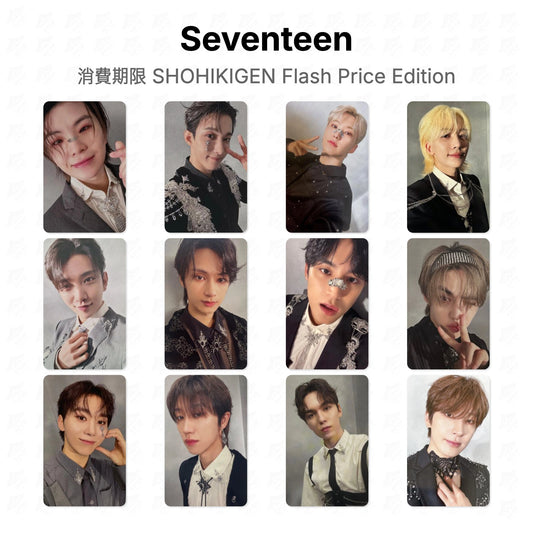 Seventeen 消費期限 SHOHIKIGEN Flash Price Edition Official Photocard