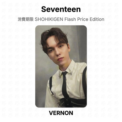 Seventeen 消費期限 SHOHIKIGEN Flash Price Edition Official Photocard
