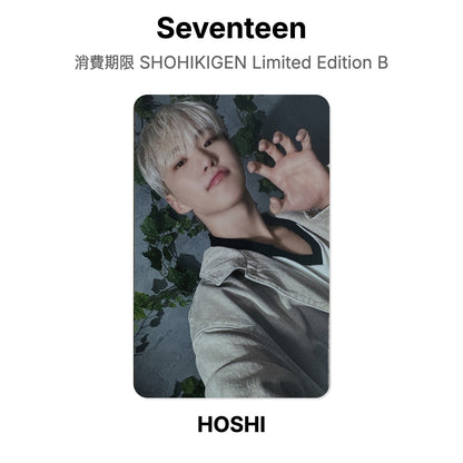 Seventeen 消費期限 SHOHIKIGEN Limited Edition B Official Photocard