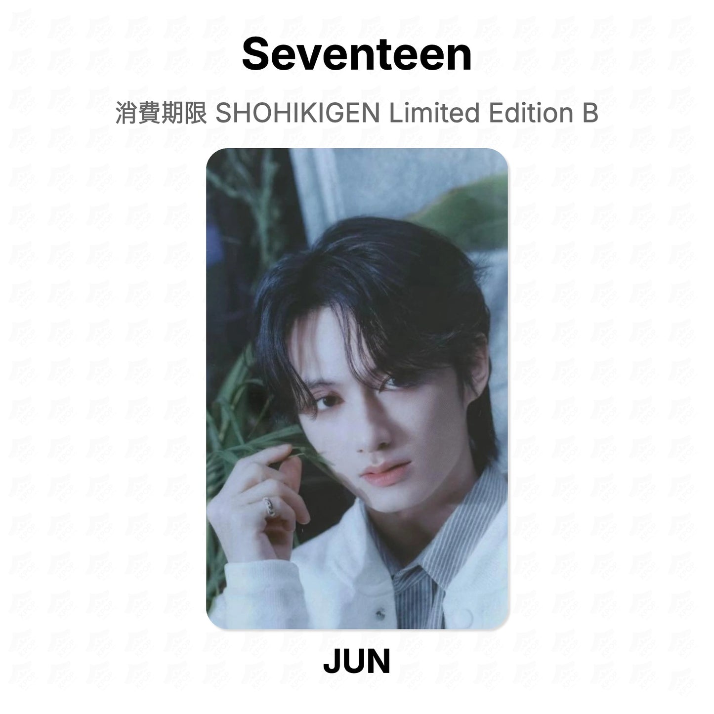 Seventeen 消費期限 SHOHIKIGEN Limited Edition B Official Photocard