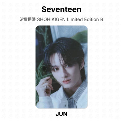 Seventeen 消費期限 SHOHIKIGEN Limited Edition B Official Photocard