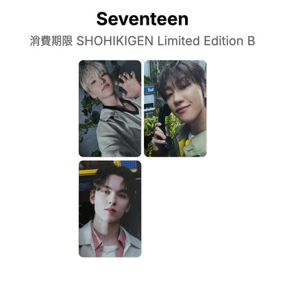 Seventeen 消費期限 SHOHIKIGEN Limited Edition B Official Photocard