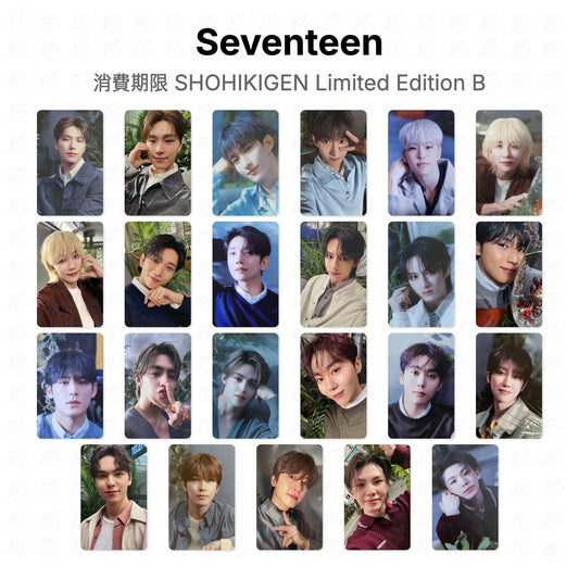 Seventeen 消費期限 SHOHIKIGEN Limited Edition B Official Photocard