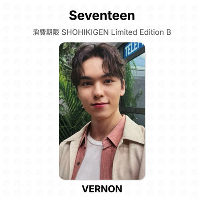 Seventeen 消費期限 SHOHIKIGEN Limited Edition B Official Photocard