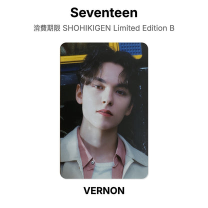 Seventeen 消費期限 SHOHIKIGEN Limited Edition B Official Photocard